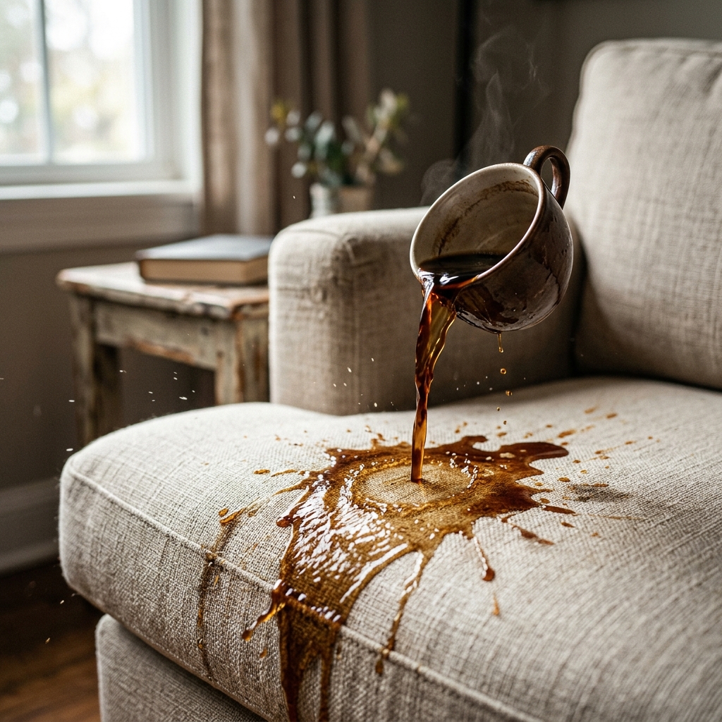 Çay ve Kahve Lekesi Koltuktan Nasıl Çıkar?